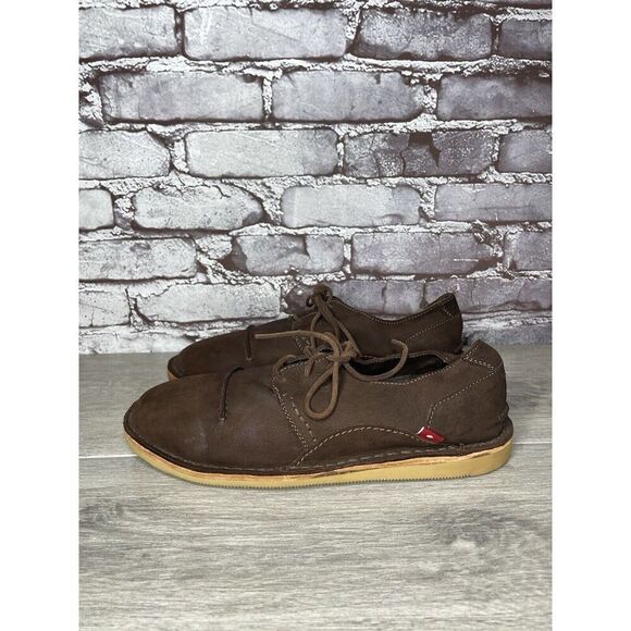 Oliberte Footwear Gana Sweet Georgia Brown Leather Casual Flat Shoes Men Sz 42EU - Picture 12 of 16